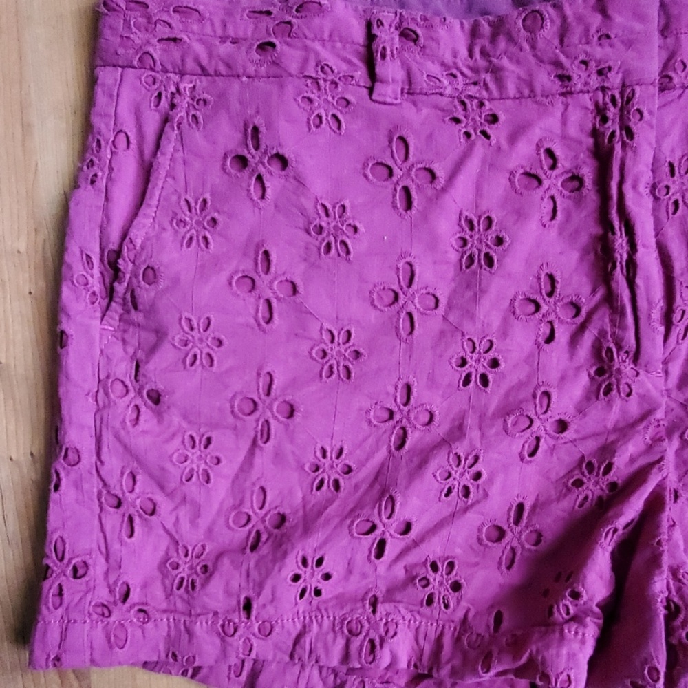 Ann Taylor Loft eyelet shorts